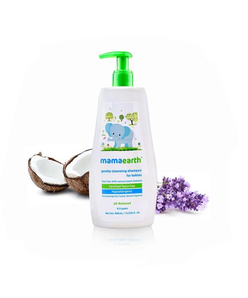 Mamaearth: Gentle Cleansing Shampoo For Babies - 400 ml
