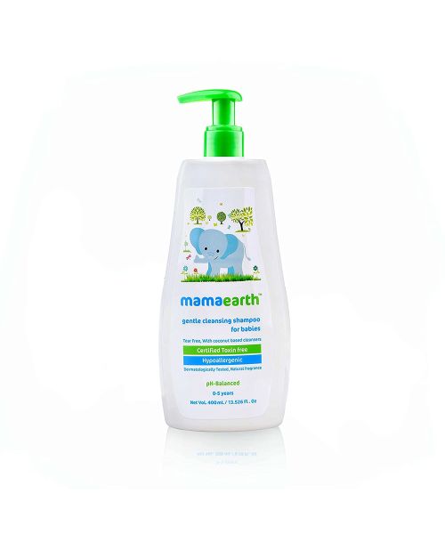 Mamaearth: Gentle Cleansing Shampoo For Babies - 400 ml