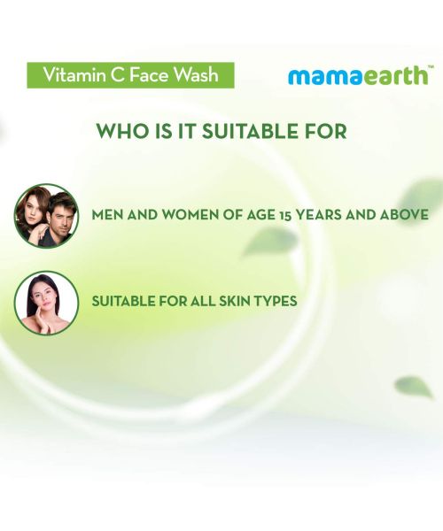 Mamaearth: Vitamin C Face Wash with Vitamin C and Turmeric for Skin Illumination - 250ml
