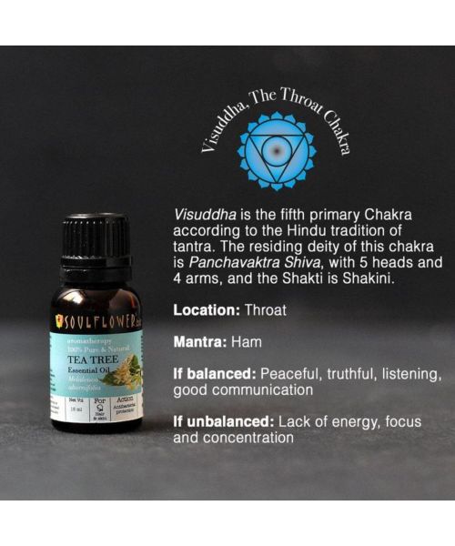 Soulflower: TeaTree Essential Oil - 15ml