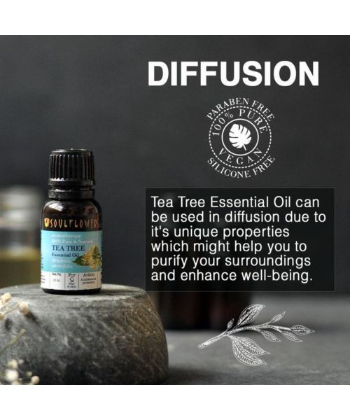 Soulflower: TeaTree Essential Oil - 15ml