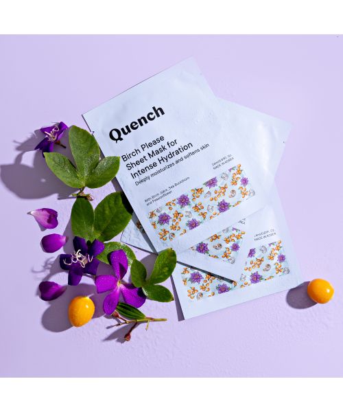 Quench Botanics: Birch Please Sheet Mask - 25ml