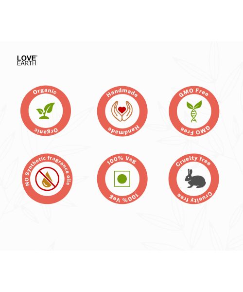 Love Earth: No Foam Face Wash for Normal to Sensitive Skin Gentle Skin Cleanser - 100ml