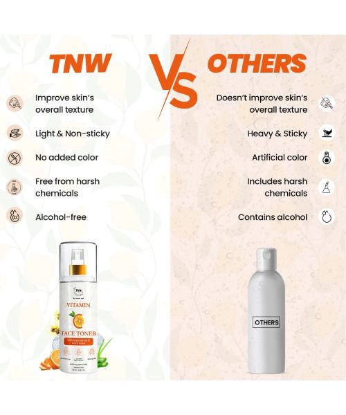 TNW - The Natural Wash: Vitamin C Toner (Minimizes Pores & Improves Skin's Texture)- 100ml