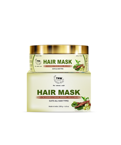 TNW - The Natural Wash: Amla Hair Mask With Brahmi & Shikakai - 200gm