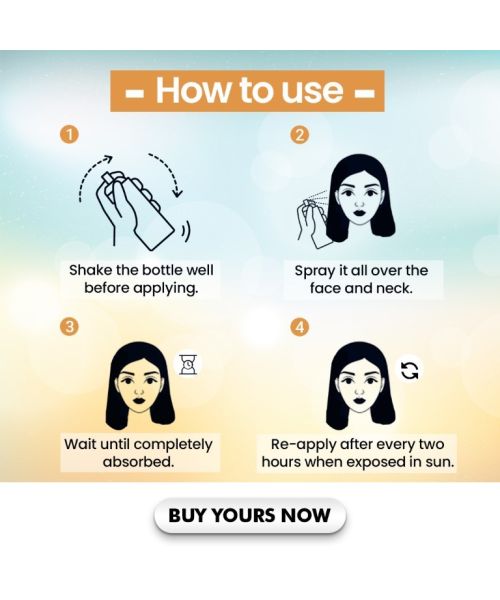 TNW - The Natural Wash: Sun Protection SPF 50 Spray (Safeguards From UVA & UVB) - 100ml