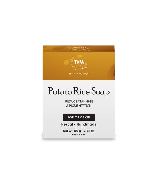 TNW - The Natural Wash: Handmade Potato Rice Soap For Oily Skin (Lightens Tanning & Pigmentation) -100g