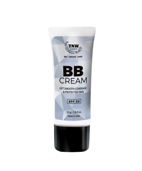 TNW - The Natural Wash: Ayurvedic BB Cream With Spf 30 (Ayurvedic & Paraben Free) - 30gm