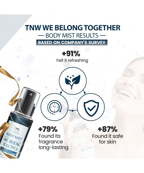 TNW - The Natural Wash: We Belong Together Body Mist For Woody & Calming Fragrance - 100ml