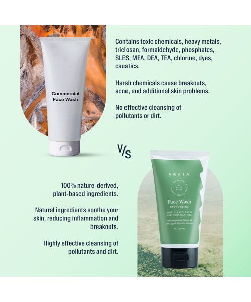 Arata: Refreshing Face Wash - 150ml