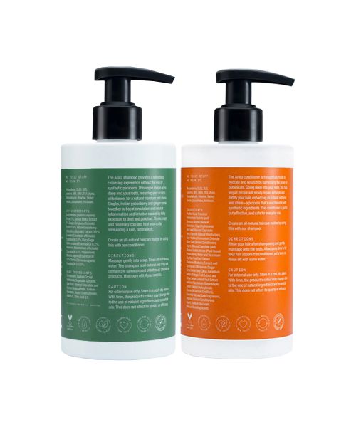 Arata: Natural Damage Repair Duo With Hydrating Shampoo & Conditioner