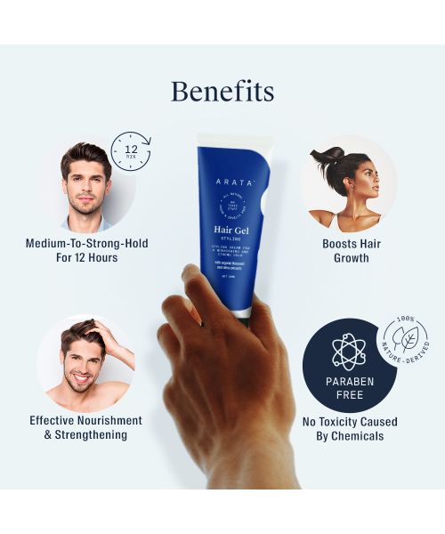 Arata: Natural Hair Gel - 50ml