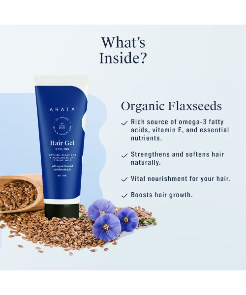 Arata: Natural Hair Gel - 50ml