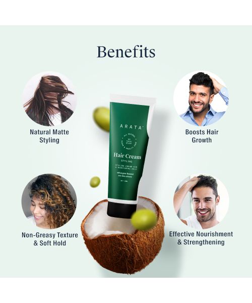 Arata: Styling Hair Cream - 50 ml