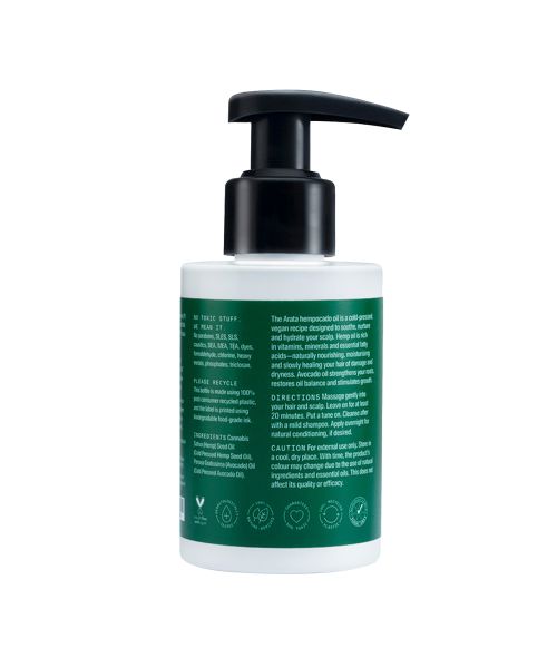 Arata: Natural Nourishing Hempocado Hair Oil - 100ml