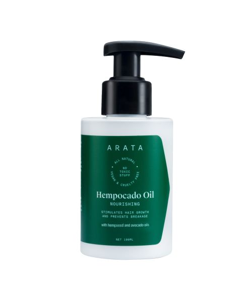 Arata: Natural Nourishing Hempocado Hair Oil - 100ml