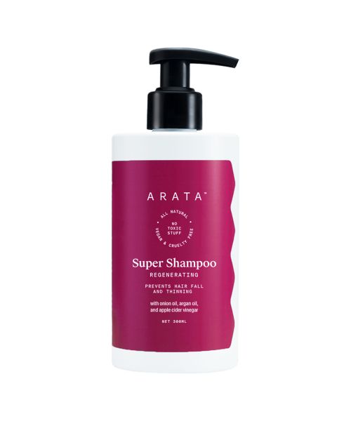 Arata: Natural Regenerating 5 in 1 Anti-Hairfall Super Shampoo - 300 ml