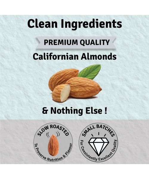 Jus Amazin: Creamy Almond Butter - Unsweetened - 1 kg