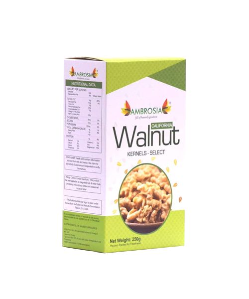 Ambrosia: Special Offer -Premium California Walnuts Selected - 250 g