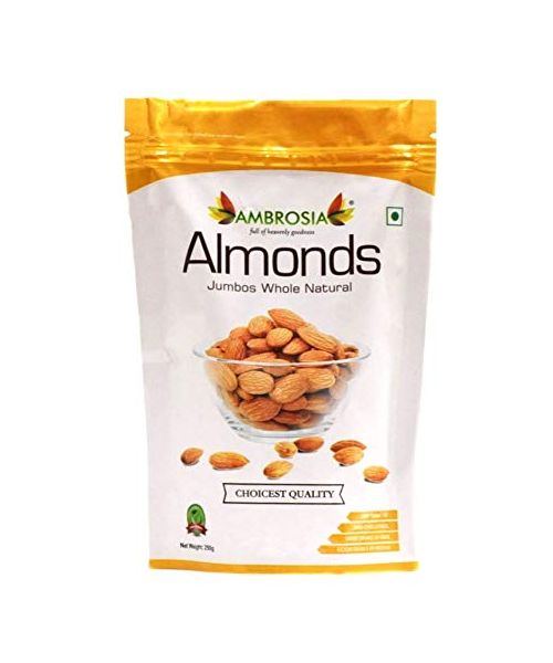 Ambrosia: Jumbo California Almonds Sanora - 250 g