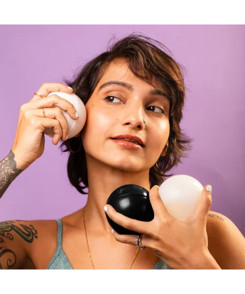 Fit Face : Powder De Puff - Black