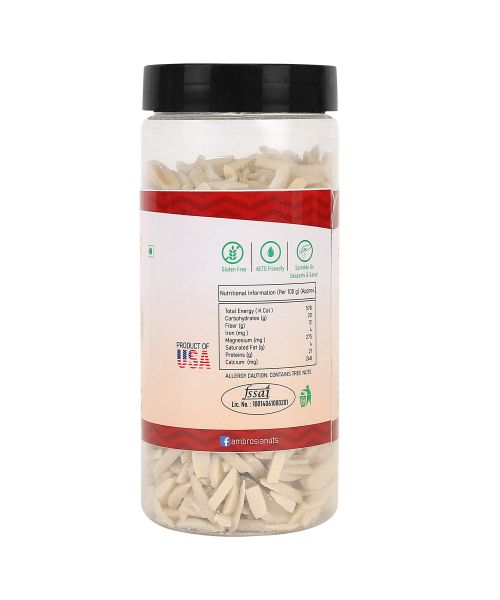 Ambrosia: California Almond Slivers - 160 g