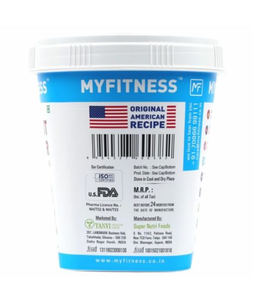 MYFITNESS: Original Smooth Peanut Butter - 510g