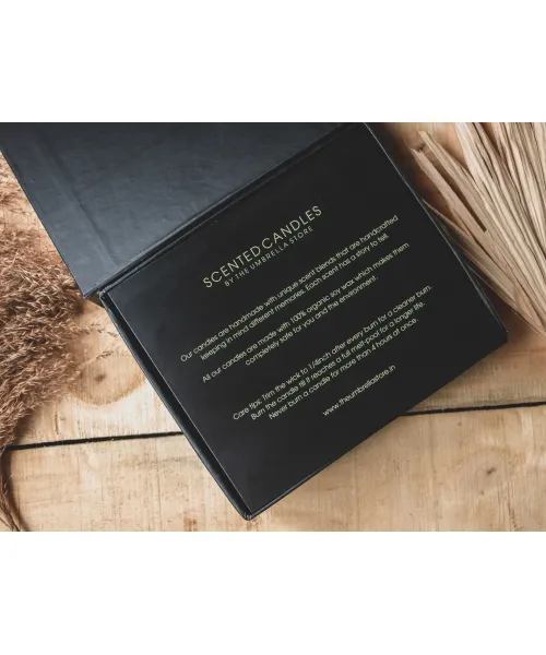 The Umbrella Store: Luxe gift box- Set of 4 Scented Candles