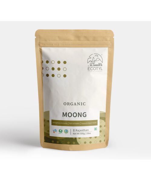 Ecotyl: Organic Moong Dal - 500 gm