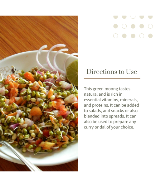 Ecotyl: Organic Moong Dal - 500 gm