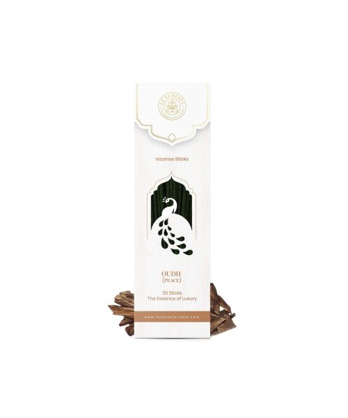 Luxuriate: Divine Fragrance Oudh Incense Agarbatti Sticks - 20 Incense Sticks
