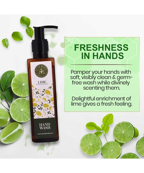 Luxuriate: Refreshing Gentle Lime Foaming Hand Wash - 200ml