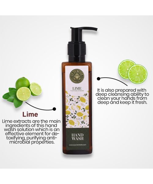 Luxuriate: Refreshing Gentle Lime Foaming Hand Wash - 200ml