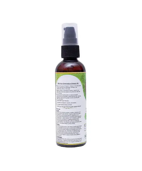 Luxuriate: 100% Pure Natural Jojoba oil for Hair - Body - Skin Care - Massage and Aroma Therapy - 100 ml