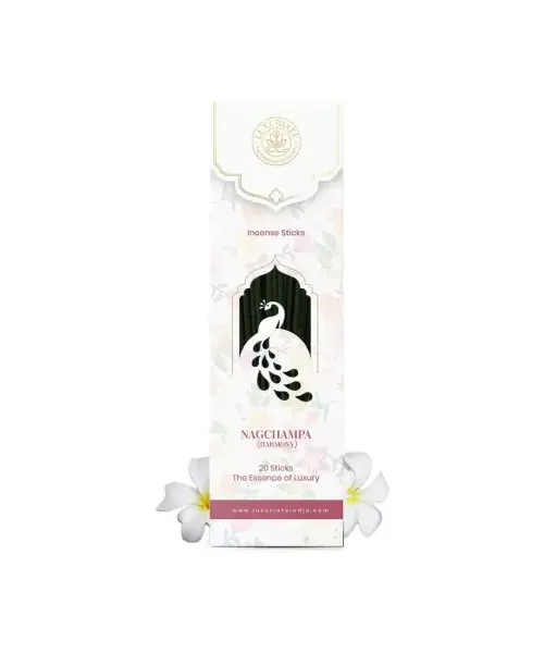 Luxuriate: Naag Champa Incense Agarbatti Sticks - Contains 20 Incense Sticks