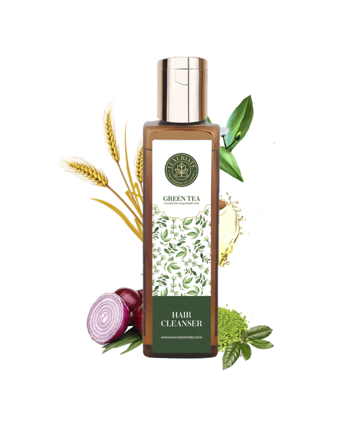 Luxuriate: Green Tea Daily Hair Repair Luxury Shampoo for Hair Cleansing for Men and Women - 200ml