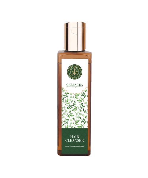 Luxuriate: Green Tea Daily Hair Repair Luxury Shampoo for Hair Cleansing for Men and Women - 200ml