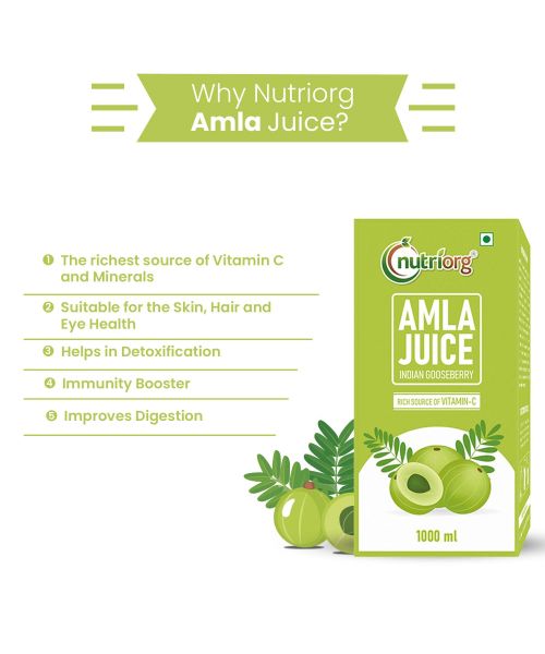 Nutriorg: Amla Juice - 1000 ml