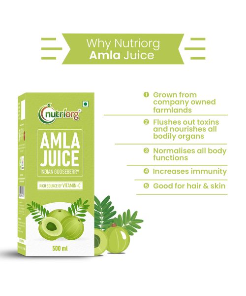 Nutriorg: Amla Juice - 500 ml
