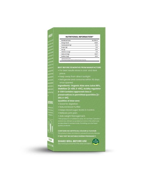 Nutriorg: Aloevera Juice - 500 ml
