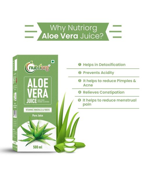 Nutriorg: Aloevera Juice - 500 ml