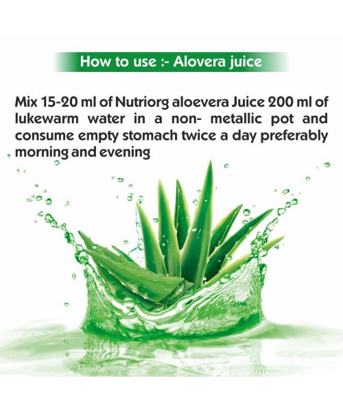 Nutriorg: Aloe vera Juice - 250 ml