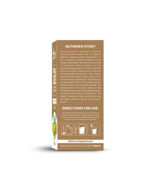 Nutriorg: Triphala Juice - 500 ml