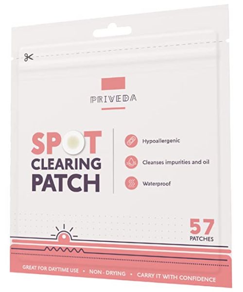 Priveda: Acne Pimple Patch - Absorbing Hydrocolloid Spot Treatment - 57 Patches