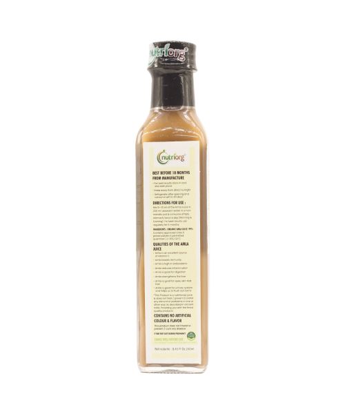 Nutriorg: Amla Juice - 250 ml (Pack of 2)