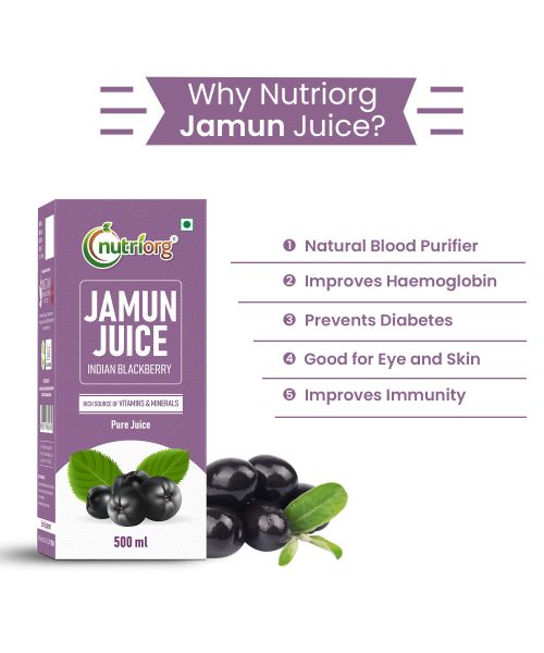 Nutriorg: Jamun Juice - 500ml