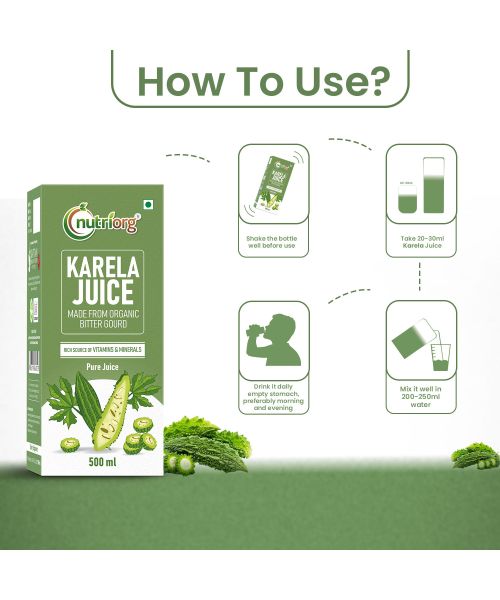 Nutriorg: Karela Juice - 500 ml