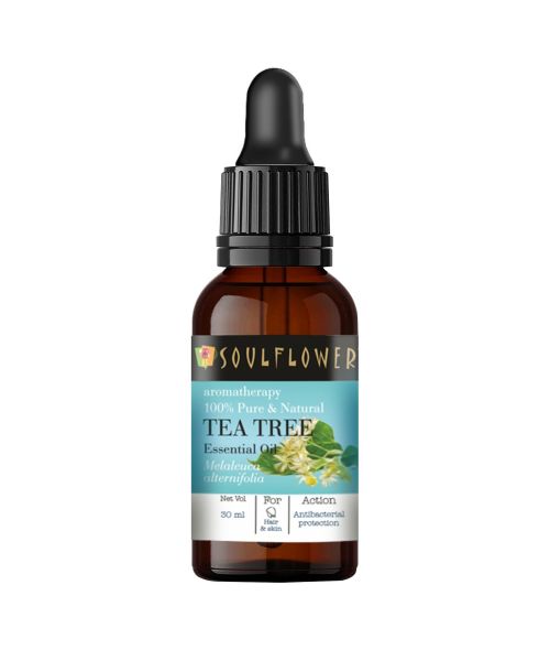 Soulflower: Tea Tree Essential Oil - 30 ml