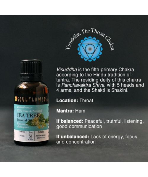 Soulflower: Tea Tree Essential Oil - 30 ml