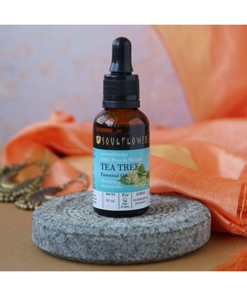Soulflower: Tea Tree Essential Oil - 30 ml
